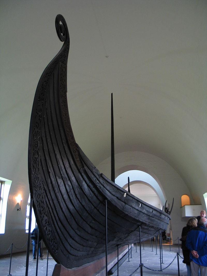 Az osebergi viking hajót egy