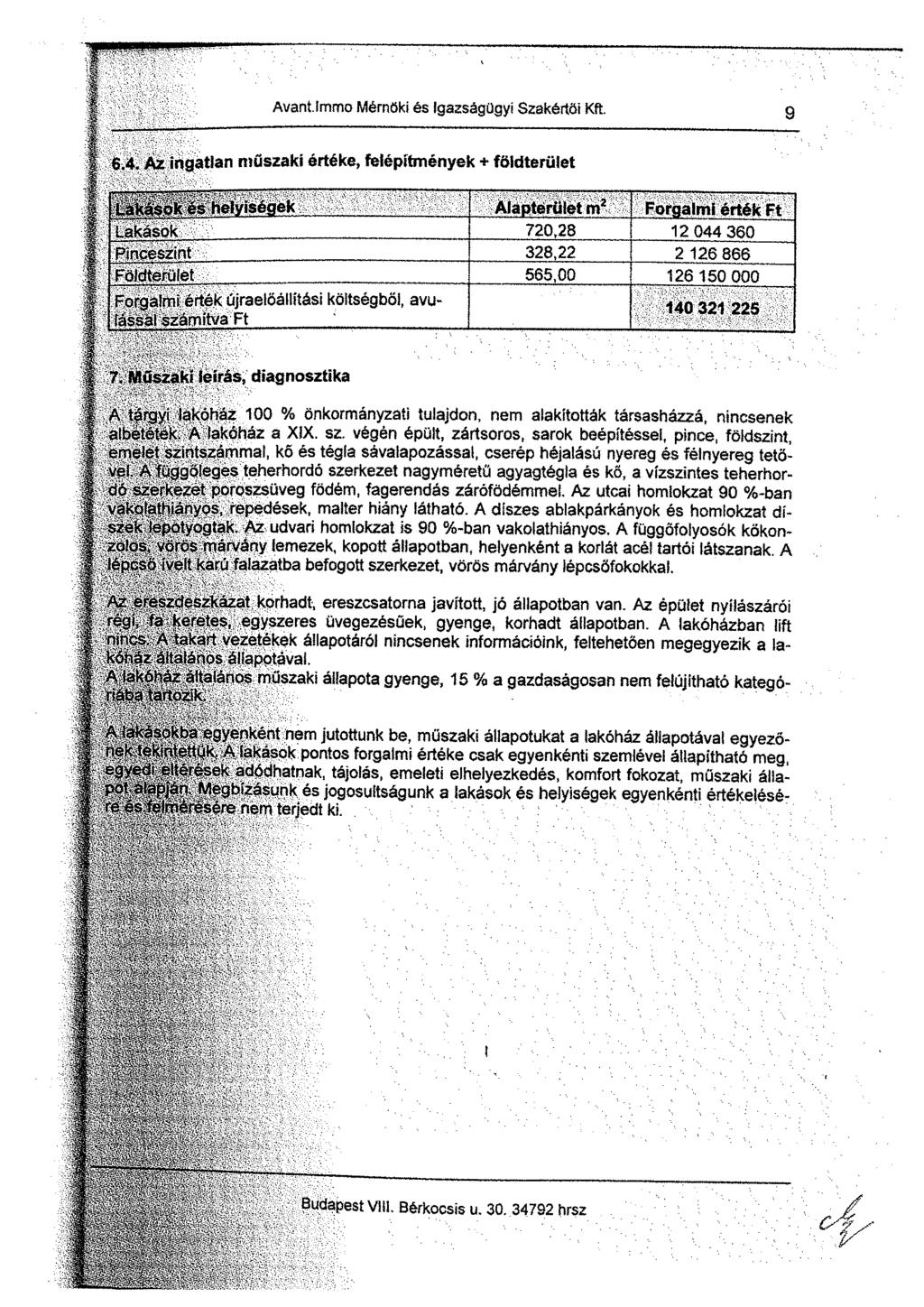 f /ant.tmmo Mérnöki és igazságügyi Szakértői Kft. 9 6.