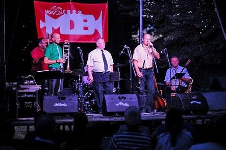múltú Miskolci Dixieland Band koncertjét hallhatták.