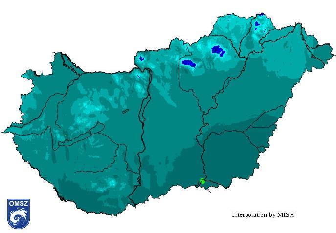 ) (URL 3.) 2014 márciusa jelentősen melegebbnek bizonyult a megszokottnál.