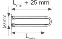Push radiátor bekötő T-idom nikkelezett rézcsővel Ø15, L min =750mm 18 2 / 18 2 1109261064 9001.830 25 db. Minden szerelvény nikkelezett.