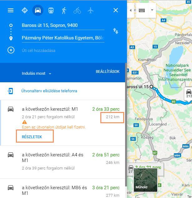 Nyissa meg a Google Térképet (https://www.google.com/maps/dir/ ) a számítógépen. 2. Kattintson az Útvonaltervek ikonra. 3.
