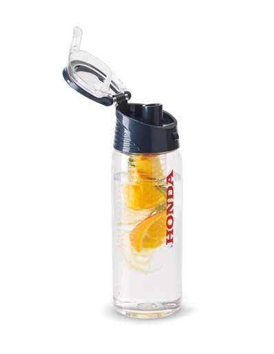 HONDA VIZESPALACK Divatos infuser palack Honda logóval, melyben a vizet kedvenc