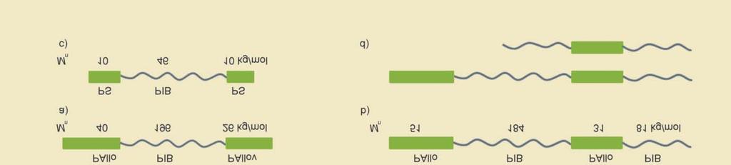 9 2,81±0,14 1261±57 385000 1,56 8,9 K(385)8.9_60CB 14,52±1,44 770±65 ExxonMobil 0,47±0,02 2442±765 244,000 2,3 268_60CB 3,26±0,15 1327±123 Minta M n [g/mol] M n /M w 3. táblázat.