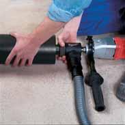 FIXTEC Gyémánt fúrókorona rendszer szabadalmaztatott Milwaukee FIXTEC gyémánt magfúró adapterek választéka lehetővé teszi a gyémánt magfúrók másodpercek alatt elvégezhető, szerszámok nélküli cseréjét.