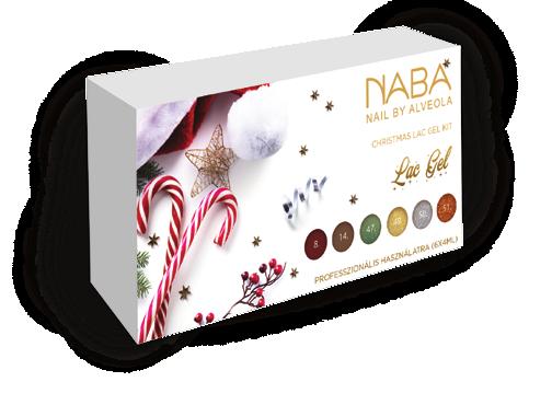 készlet NA651107 NABA Christmas Lac Gel Kit 6x4 ml Eredeti ár: