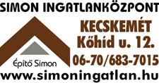 :06-70/866-3727 NAGYKŐRÖSÖN 813 nm telken, három és fél szobás, jó állapotú családi ház eladó. I.ár: 11.5 MFt Érd.:06-30/642-2237 ELADÓ LAKÁS FŐTÉRHEZ közel, 85 nm-es 3,5 szobás lakás eladó.