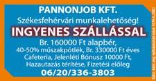 szerelőt és lakatost keresünk.