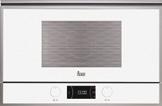 Quartz Grill (1000W), utomatikus olvasztás súly és idő szerint, Gyermekzár, Dupla üvegezésű sütőajtó, Balra nyíló ajtó, Kapacitás: 2 liter Kerámia mikrohullámú sütő+grill, Érintés vezérlésű