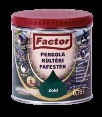 Bemutatjuk mintadarabokon a Pergola kültéri fafesték előnyös