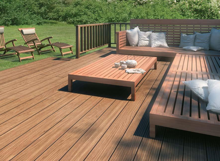 VIZES HÍGÍTÁSÚ Plus vastaglazúr Terrace kültéri fapadló lazúr