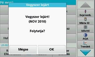 A tételszámot és a felhasználhatóság