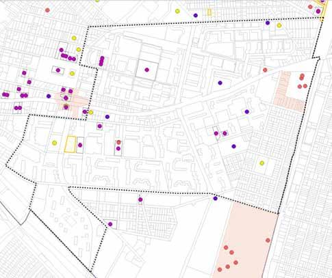 KERÜLETI HELYI VÉDELEMRE JAVASOLT ÉPÜLETEK HRSZ Utcanév házszám Leírás Jellemzők 70303 Árpád út 64. Lakóház üzletekkel 20. sz. eleje 70882 Árpád út 87. Rendőrség 1960-as évek 72571 Elem u. 1. Berlini u.