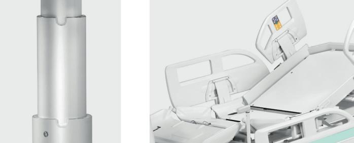 OSZLOP SZERKEZET [01] Az ágy oszlop szerkezete képezi az egyszerű higiénia alapját.