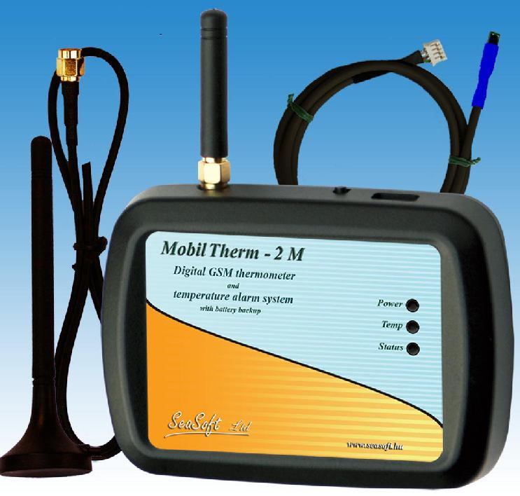 A GSM modul belső Lythium-polimer akkumulátorral, külső digitális hőmérővel, záró kontaktusra aktiváló bemenettel és egyáramkörös kisáramú relés kimenettel rendelkezik.