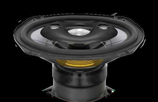 5"/165 mm Teljesítmény: 60 W / 120 W