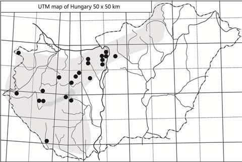 e-acta Nat. Pannon. 5 (2013) 45 Fig. 17. Distribution of Eupithecia inturbata observations in Hungary Eupithecia denotata (Hübner, 1813) Material: Mátra Mts: Kékes, Mátrafüred.