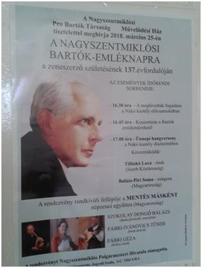 Csak tiszta forrásból (Bartók Béla) A Homokháti zenei esték sorozat Bartók programjának második alprogramjaként ellátogattunk Nagyszentmiklósra (Sânnicolau Mare, Románia), nagy zeneszerzőnk