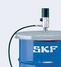 Nagy mennyiségű zsír adagolására SKF Zsírzópumpák, LAGG sorozat A kézi és a sűrített levegős zsírzópumpákat nagy mennyiségű kenőzsír adagolására tervezték.