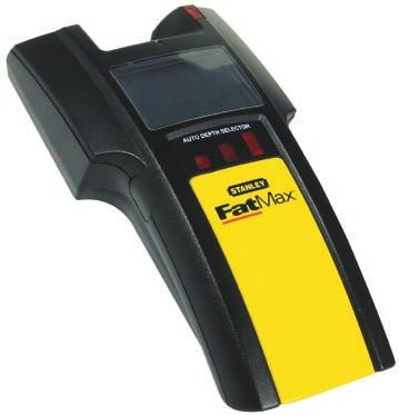 FatMax VEZETÉKKERESŐ 400 mérési tartomány: 38 mm-ig gipszkarton falon keresztül fa és