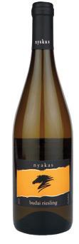 Budai SAUVIGNON BLANC 2016 Körte-völgy, A széles aromaskála a minerális jegyektől a bodzavirágon át az egres és a citrusfélékig szinte határtalan. A fajta kedvelőinek igazi különlegesség.