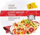 mediterrán rizottó csirkével / chilis mexikói csirke / bolognai penne / * penne arrabbiata 1 kg = 1