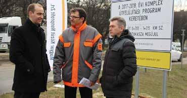 Ez valósul meg április elejétől mintegy két hónapon keresztül, szakaszos útlezárásokkal, illetve forgalomkorlátozásokkal.