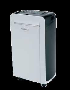 3 fokozatú ventilátor: igény szerint állíthatja a ventilátor erősségét alacsony, magas vagy ruhaszárító fokozatba.