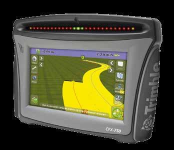 A készülék alapból képes GPS mellett az orosz GLONASS műholdrendszer vételére, valamint első évben díjmentes Range Point RTX korrekcióforrás használatával +/- 15 cm-es sorcsatlakozási és +/- 50 cm-es