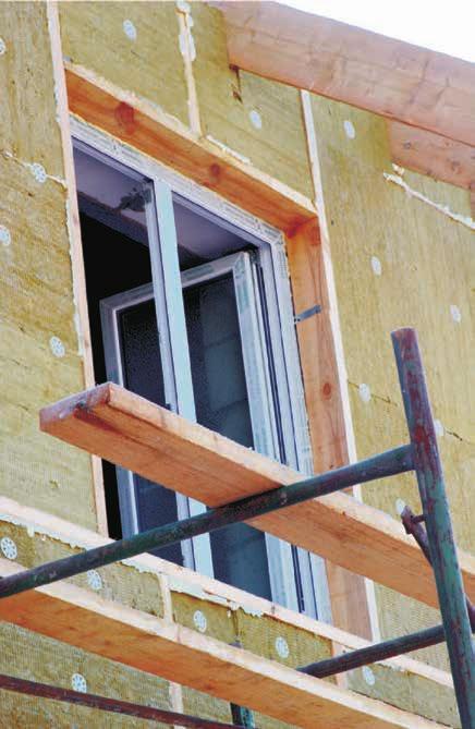 ROCKWOOL kőzetgyapot hőszigetelés Az építkezés során nagyon fontos, hogy a homlokzat időtálló legyen és tűzbiztos legyen a hőszigetelése.