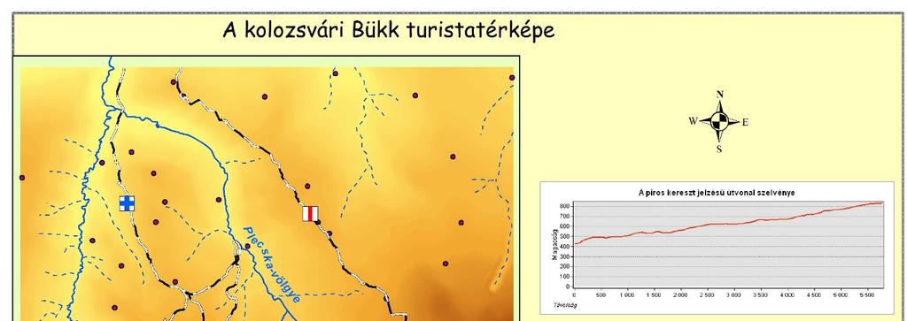 24. Térjünk vissza az ArcMap dokumentumhoz, álljunk rá a nyomtatási kép nézetre és a jobb oldalon még mindig üresen lévő helyre töltsük be az előbb lementett képet.