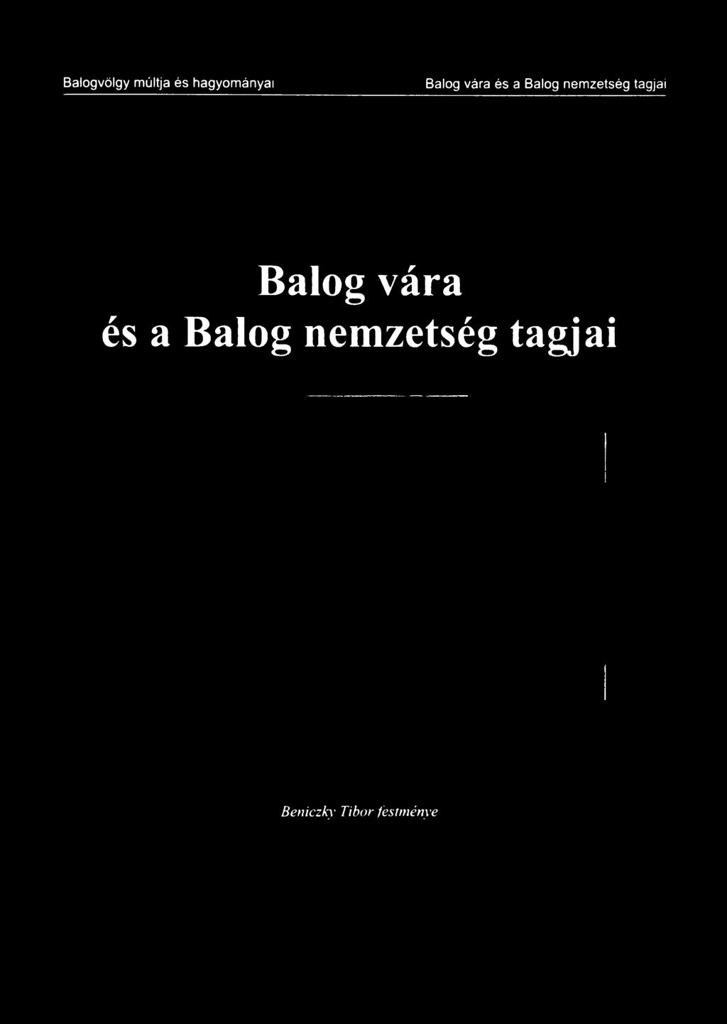 Beniczky Tibor festménye