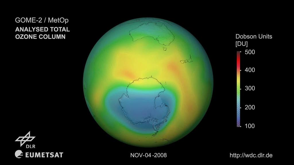 EUMETSAT - O3M SAF MUNKÁJA A GOME-2 adatokból származtatott, függőlegesen