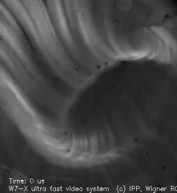 Alkalmazás : 3D turbulens struktúrák vizsgálata Szélplazma filamentumok: W7-X: optimalizált mágneses tér: ideális