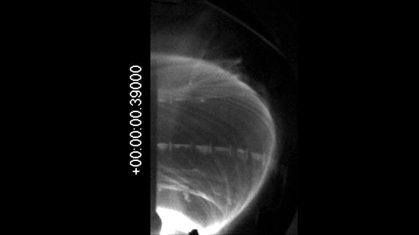 TOKAMAK - látható gyors kamera MAST plazma 0.