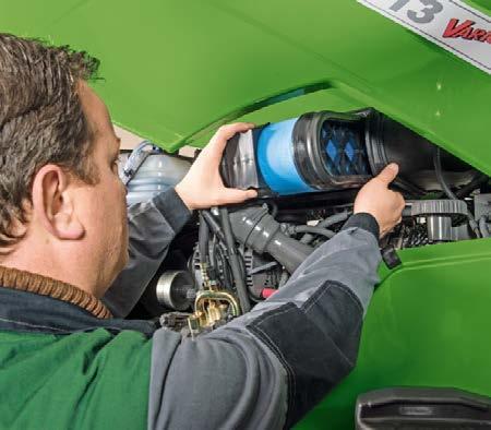 100% minősé, 100% szerviz: Fendt StarServie Annak érdekében, hoy a Fendt 300 Vario épe mindi 100 százalék teljesítményt nyújtson, úynevezett 100 százalék szervizt kínálunk Önnek.