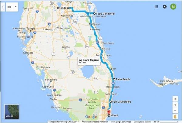 3 nap: Mai napot Orlandoban töltjük. Sehol a világon nem található ennyi szórakoztató- és élménypark, mint Orlandoban!