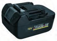 készülékekkel Cikkszám 215503 0,859 1 Tartalékakku Li-Ion 18 V, 3 Ah kompatibilis minden Li-Ion, 18 Volt akkus készülékkel Cikkszám 215511 0,859 1 * Gyorstöltő Li-Ion 18 V