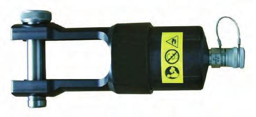 Hidraulikus présfejek, szivattyúk Hidraulikus présfejek KH-25 Szigeteletlen kábelsarukhoz 95-630 mm², 250 kn préserővel, DIN 4808/3 és 4 szerinti hatszög présbetétekhez Préserő kn: 250 Préselési
