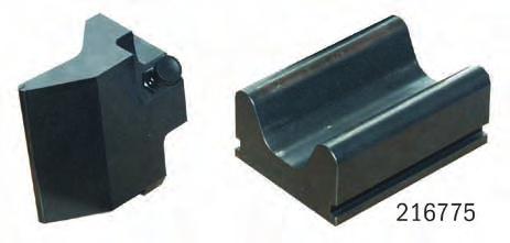Hajlító szerszám Tömör vörösréz- vagy alumínium sínek max. 12 x 120 mm hajlításához.