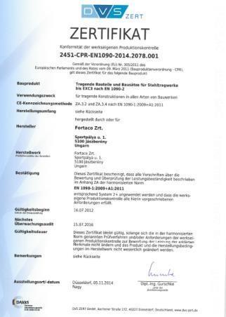 ISO 14001:2004 Certificate forenvironmental Management System