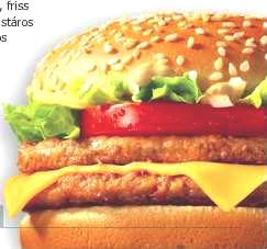 Nagy hamburger menü Pattantyús