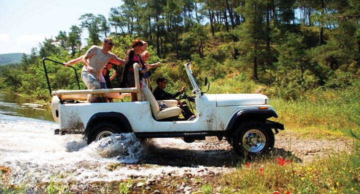 Kirándulások Marmarisból JEEP SZAFARI Az összesen 90 km-es út kb.