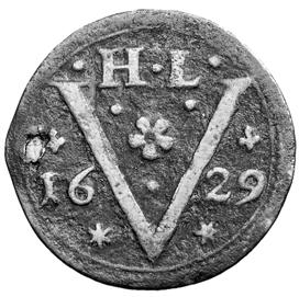 Anyag: réz Átmérő: 22,5 mm Súly: 2,0 2,3 g Ritkaság: R3 Irodalom: Neumann V., 28508. Montenuovo (Magyaro.) 1583. a) Weszerle F, t. II., 7. Gohl 160 161.