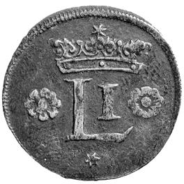 Átmérő: 21 22 mm Súly: 1,75 g Ritkaság: R2 Irodalom: Welzl 1308. vö. Neumann I., 190. és VI., 35884 Montenuovo (Magyaro.) 1587. b) Gohl 11 12. Megjegyzések Az L betű I.