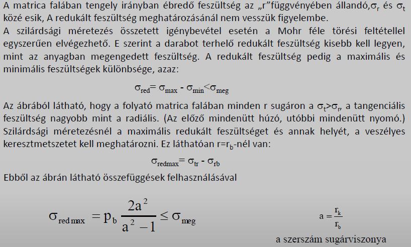 folyató szerszám úgy erősíthető meg, hogy ha külső nyomást, azaz előfeszítő gyűrűt alkalmazunk.