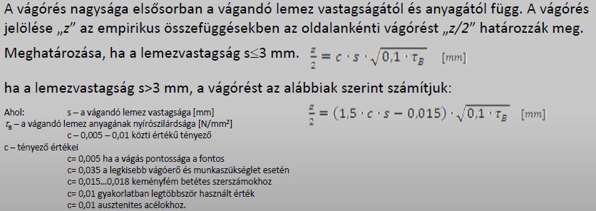 Vágólap kialakítások: a vágólap egy viszonylag nem vastag lap, amelyben a kivágandó darab, ill.