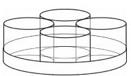 005-0XX Emelt szint 8) a) Az ABCD négyzet körülírt körén felvettünk egy olyan P pontot, amelyik nem csúcsa a négyzetnek. Bizonyítsa be, hogy AP + CP = BP + DP.