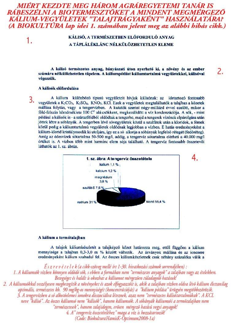 A BIOKULTŰRA LAP SZERKESZTŐSÉGTŐL