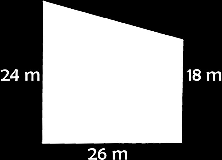 c) A trapéz területét úgy számíthatjuk ki, hogy a két párhuzamos oldalának az összegét megszorozzuk a trapéz magasságával.